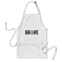 Anti debt anti Obama Apron