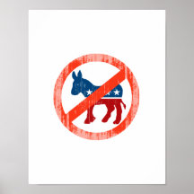 ANTI-DEMOCRAT Faded.png Print
