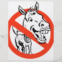 Anti-Democrat Full Color Flyer