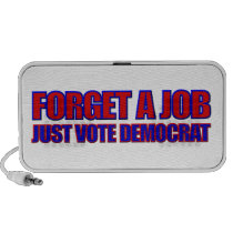 Anti Democrat Political Doodle Notebook Speaker