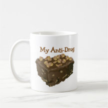 Anti-Drug Brownie Mug