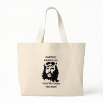 anti Easter Canvas Bag