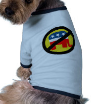 ANTI-ELEPHANT / ANTI-REPUBLICAN DOGGIE T-SHIRT