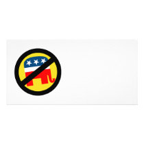 ANTI-ELEPHANT / ANTI-REPUBLICAN PHOTO CARDS