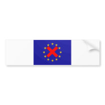 Anti European Union Bumper Sticker