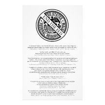 Anti Federal Reserve Logo with Famous Quotes 2 Art Photo