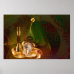 Anti gravity still life by Anjo Lafin Poster