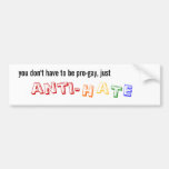 Anti-Hate Bumper Sticker