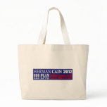 Anti Herman Cain 2012 President 999 PLAN Design bags