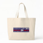 Anti Herman Cain 2012 President ABLE Design Canvas Bags