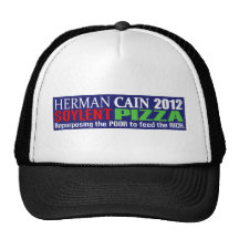 Anti Herman Cain 2012 President SOYLENT Design Hat