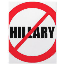 Anti-Hillary Clinton Letterhead Design