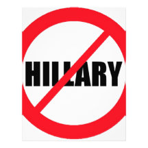 Anti-Hillary Clinton Letterhead Design