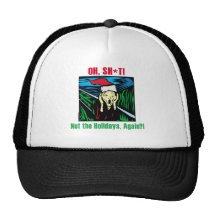 Anti Holiday Gifts Mesh Hats