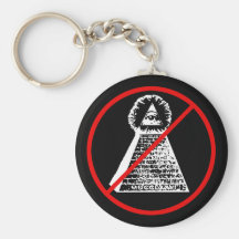 Anti Illuninati Keychain