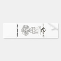 Anti incumbent term limit sticker bumper stickers