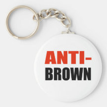 ANTI-JERRY BROWN KEYCHAINS