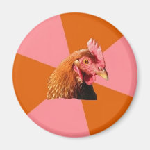 Anti-joke Chicken Refrigerator Magnets