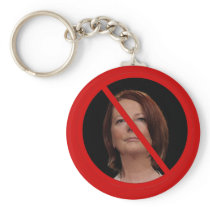 Anti Julia Gillard Keychain