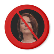 Anti Julia Gillard Fridge Magnet