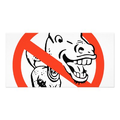 Anti-Liberal / Anti-Democrat Custom Photo Card by Conservative_