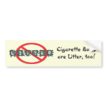 Anti Litter Bumpersticker