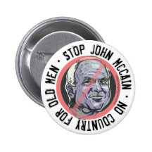 Anti-McCain Circle McAncient Button
