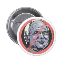 Anti-McCain Circle McAncient Pins