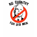 Anti-McCain No Country for Old Men t-shirts