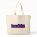 Anti Mitt Romney 2012 President REPETITION Design Canvas Bag