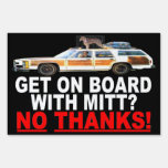 Anti Mitt Romney Dog On Roof Lawn Sign