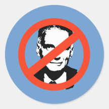 ANTI-NADER : Anti-Ralph Nader Autocollant Rond