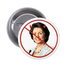 Anti Nancy Pelosi Pinback Buttons