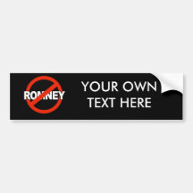 Anti nom de Romney - .png Adhésif Pour Voiture