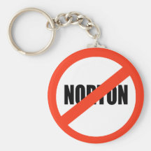 ANTI-NORTON KEYCHAIN