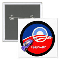 Anti-Obama 2012: Forward? Pinback Buttons