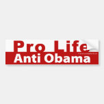 Anti Obama anti-avortement Autocollants Pour Voiture