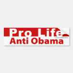 Anti Obama anti-avortement Autocollant Pour Voiture