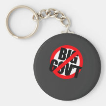 Anti-Obama - Anti- Big Government Key Chains