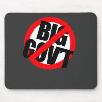 Anti-Obama - Anti- Big Government Mouse Pad