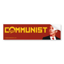 Anti-Obama: Barack Obama Communist Bumper Stickers