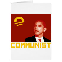 Anti-Obama: Barack Obama Communist Card