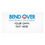 Anti-Obama - Bend Over for change Photo Card Template