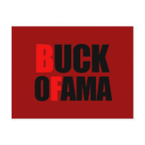 Anti-Obama - BUCK OFAMA Postcard