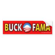 anti Obama "BuckOfama" bumper sticker