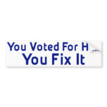 Anti Obama Bumper Sticker bumper stickers