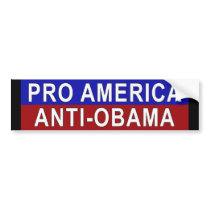 Anti-Obama Bumper Sticker bumper stickers