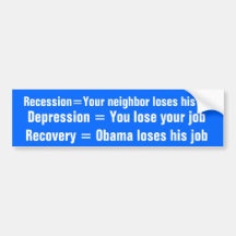 Anti Obama Bumper Sticker