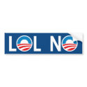 Anti Obama Bumper Sticker (2 stickers!) bumper stickers