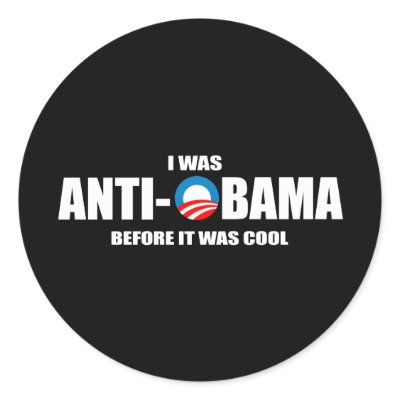 Anti-Obama bumper sticker - I was Anti-Obama befor by obamanation